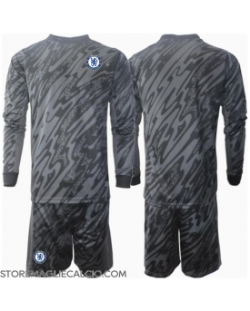 Chelsea Portiere Maglia Gara Trasferta Repliche 2024-25 Bambino Maniche Lunghe